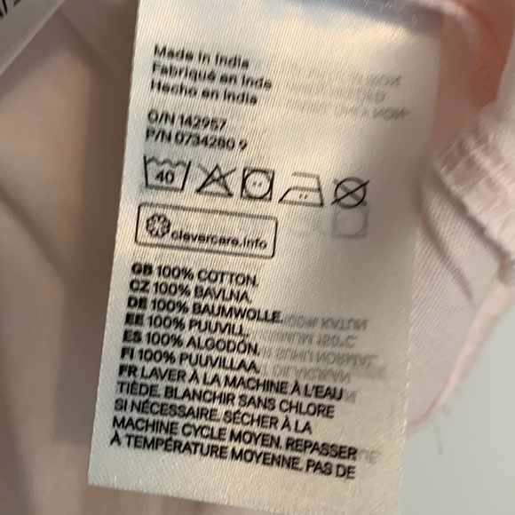 Girls H&M long sleeve tee - Picture 4 of 4